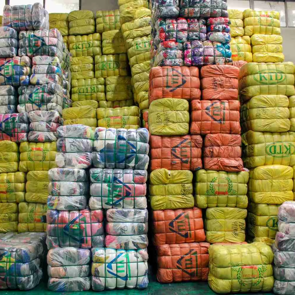 50kg Used Clothes Bales Quality Wholesale Fashion