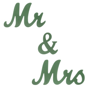 Lettres en bois MR MRS en gros pour décorations <span class=keywords><strong>de</strong></span> <span class=keywords><strong>mariage</strong></span>, fournitures pour fêtes <span class=keywords><strong>de</strong></span> fiançailles, anniversaires et décoration intérieure - Product Image 6