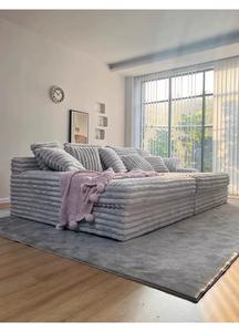 Canapés de luxe européens modernes, canapé nuage compressé, canapé-<span class=keywords><strong>lit</strong></span> simple pour chambre à coucher, canapé-<span class=keywords><strong>lit</strong></span> multifonction en velours compressé - Product Image 5