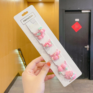 Vendita calda New Cute Princess Flower Fruit Animal Little Girl elastici per <span class=keywords><strong>capelli</strong></span> in gomma - Product Image 5