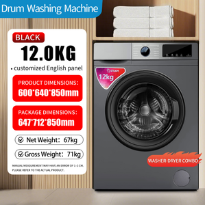 <span class=keywords><strong>Lavadora</strong></span> de Acero Inoxidable de 12 kg con Apertura Frontal, Totalmente Automática, Eficiencia <span class=keywords><strong>Energética</strong></span> Clase <span class=keywords><strong>A</strong></span>++, Venta Directa de Fábrica - Product Image 2