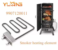 Élément chauffant pour fumoir électrique 1200W 9907120027 compatible avec l'élément chauffant Masterbuilt pour fumoir électrique numérique 40 pouces