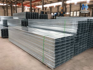 Factory Price Perforated Cable <b>Tray</b> Custom Ventilated Cable Trunking with ISO CE Certificate - Product Image 4