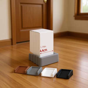 Butée de porte créative anti-vent 4,4 cm en caoutchouc, support de sol anti-collision pour usage intérieur - Product Image 3