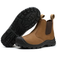 Chaussures de protection du travail BAEWOON N23 pour hommes, embout en acier, respirantes, chaussures de sécurité, chaussures de travail antidérapantes à la mode