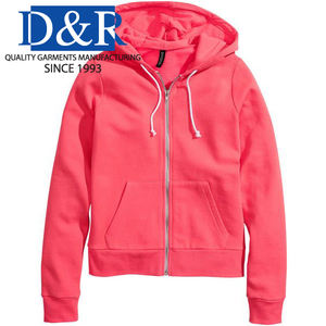 Venta al por mayor Plain Hoodie con cremallera Unisez Zip Up Hoodie Poliéster Algodón Sencillo Diseño Hombres Hoodie - Product Image 2