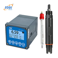 Analyseur de ph numérique industriel en ligne de haute qualité fisher pHG-2091pro contrôleur de ph avec pompe de dosage dans les eaux usées