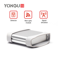 Boîtier d'instrumentation électronique anti-poussière en aluminium personnalisé Yonggu K03B 100*26mm, finition noir/argent, boîte de jonction/contrôle