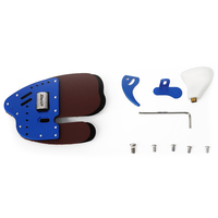 Doigt découpé au tir à l'arc, numéro 16 cm, noir, bleu, rouge, gauche et droite