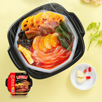 Makanan Instan Grosir Hot Pot Daging Sapi Pedas yang Menghangatkan Sendiri Hai Di Lao 435g Masakan Eksotis