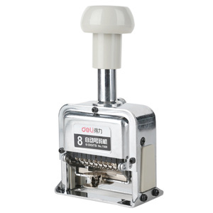 Deli 7508 Automatic Numbering Machine 8 Digit Coding Device For Office Use - Product Image 3