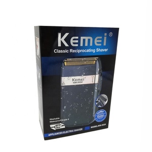 Afeitadora Recargable USB para Hombre KM-2024 ABS, Recortadora de Barba de Calidad de Marca, Venta Rápida, Proveedor de Fábrica 2024 - Product Image 2