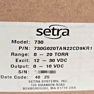 Manómetro Setra Modelo 730, Equipo de Control Industrial - Product Image 2
