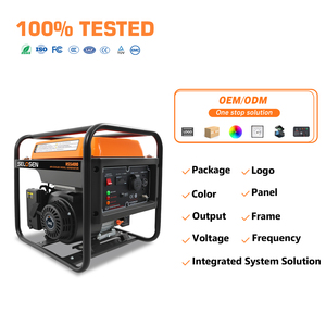 Generador <span class=keywords><strong>de</strong></span> Corriente <span class=keywords><strong>de</strong></span> 5KW, Generador Portátil <span class=keywords><strong>de</strong></span> Gasolina <span class=keywords><strong>de</strong></span> 4.5kw, 3kw, Monofásico y Trifásico, <span class=keywords><strong>para</strong></span> Uso Doméstico y con Herramientas - Product Image 3