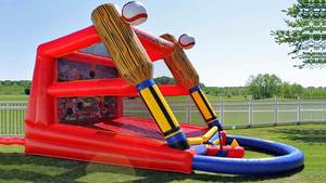 Aangepaste Commerciële Opblaasbare Games Beslag Up Baseball Game - Product Image 2