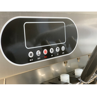 Machine à glaces et yaourts automatique 2+1 saveurs mélangées avec eau pour la restauration commerciale et les commerces de boissons froides
