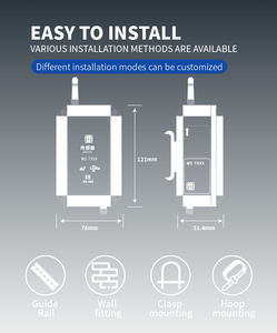 Medidor de Qualidade da Água para Aquário de Água Salgada 19000mAh ±3% de Precisão Transmissor de Turbidez Sem Fio LoRa/4G para Instrumentos de Teste - Product Image 5