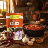 Sachets refermables personnalisés recyclables pour sauces africaines, piments, chewing-gums, lait et aliments nigérians et ouest-africains