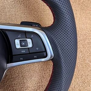 Volant en fibre de carbone pour Volkswagen B6 B7 B8 <span class=keywords><strong>CC</strong></span> Golf 5-7 R MK5-MK7 GTI Polo Passat (vente en gros) - Product Image 4
