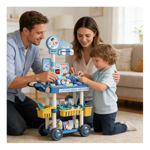 Juego de Imitación de Dentista para Niños, Juguetes Educativos de Doctor para Niños Pequeños, Estetoscopio, Juegos de Imaginación para Bebés - Product Image 5