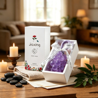 Savon artisanal transparent en forme de raisin à l'huile de coco 200g Idéal pour nourrir le corps et la peau