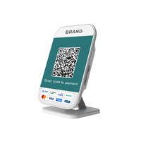 Écran couleur dynamique MD760A pour affichage de codes QR, 4G/Wi-Fi sans fil pour paiement mobile