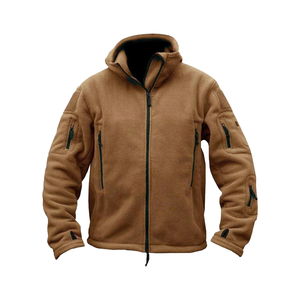 Người đàn ông của ngoài trời ấm hoodie Áo khoác nhà sản xuất với chiến thuật Fleece nhiệt cực áo khoác ngoài và mui xe cho đi bộ đường dài - Product Image 5