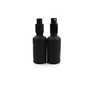 고품질 2oz 투명 60ml 100ml 미스트 유리 스프레이 병 화장품 미세 미스트 스프레이 병