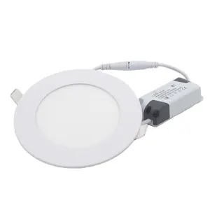 COYOLED-Panel de luz LED para techo, lámpara empotrada de superficie delgada de aluminio, sin marco, 3W, 6W, 9W, 15W, 12W, 24W, 18W