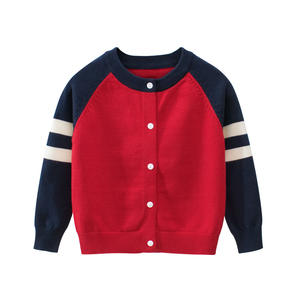 <span class=keywords><strong>Pull</strong></span> pour enfants en coton biologique et laine, style scolaire, manches longues, automne, logo personnalisé OEM ODM, vêtements pour garçons - Product Image 2