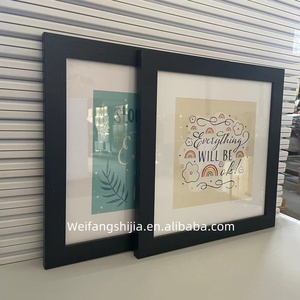 Vente chaude Personnalisé Noir MDF En Bois <span class=keywords><strong>Carré</strong></span> <span class=keywords><strong>Photo</strong></span> Cadre <span class=keywords><strong>Photo</strong></span> Affiche Cadre pour Maison Décoration <span class=keywords><strong>30x30</strong></span> CM A1 A2 A3 A4 - Product Image 4
