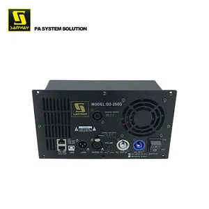 D2-250D Modul Amplifier Pelat Speaker Aktif Audio 300W DSP Bawaan