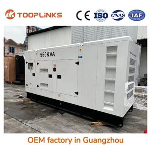Grupo Electrógeno Diésel Insonorizado y Silencioso de Guangzhou de 440KW 550KVA 625kva 600kw 750kva 800kw 1000kva 1mw con ATS - Product Image 2