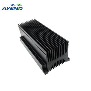 Disipador De calor anodizado negro de aluminio para amplificador Disipadores De Alumno De Calor Para Tramsistores De Amplificadores - Product Image 4