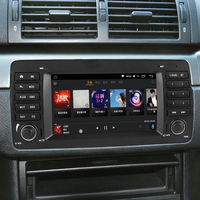 Unité principale de lecteur stéréo de voiture Android 13 pour BMW E39 7 pouces 2K QLED Display GPS Navigation Compatible avec BMW Série 5