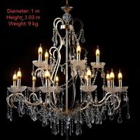 Nouvelle Lampe Suspendue Lustre en Cristal 2026 pour Décoration d'Hôtel, Mariage, Événement, Salon et Salle à Manger