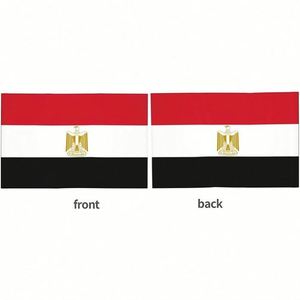 ธงติดกระจกรถยนต์ลายธงชาติอียิปต์ ผลิตจากโพลีเอสเตอร์ ขนาด 12x18 นิ้ว สำหรับตกแต่งรถยนต์โดยตรงจากผู้ผลิต - Product Image 3