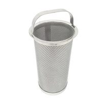 Filtre à panier en acier inoxydable LIANDA, tamis perforé en fil métallique, filtre à huile et liquides, filtres à air 304/316SS