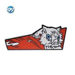 Cool Anime <span class=keywords><strong>Tanjiro</strong></span> esmalte pines broches para ropa escuela mochila Cosplay solapa insignias moda joyería accesorios regalos - Product Image 2