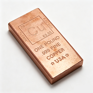 Lingotes de Cobre de 10 Onzas (10 oz) en Oferta, Lingote de Cobre Puro 999 de 1 kg para Inversión, Lingote de Cobre 999 al Mejor <span class=keywords><strong>Precio</strong></span> para Inversión - Product Image 2