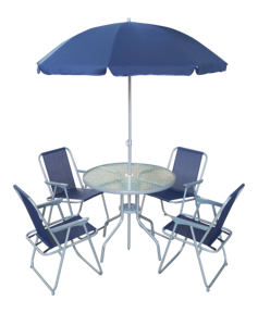 Ortable IGN eSign 6-Piece et amamping able arararoffee ututdoor able nd hair Set ITH unshade - Product Image 6