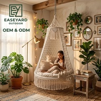 HAMMOCK SWING CHAIR WOVEN HANGING EGG