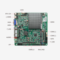 Placa Base Mini ITX ITX-B413_J1210L, Fabricante Celeron J4125, 2 LAN, 10 COM (RS323/485/422), DDR4, Ultra Delgada