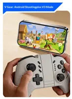 Nuevo Control Inalámbrico RGB 2026 para Nintendo Switch 2, Switch y PC con Receptor 2.4G, Giroscopio, Turbo y Función de Movimiento