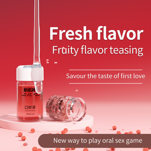 3ML Food Grade Organic Sex <b>Lubricant</b> Gel Oral Liquid Popping Candy Oral Lube - Product Image 5