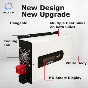 Inverter gelombang sinus murni, 12V 24V 48V ke 110V 220V 300w 500w 2000w 3000w, inverter daya dc ke ac - Product Image 6