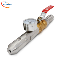 Standard IEC60529 IPX5 IPX6 Water Jet Test Nozzle 6.3mm 12.5mm Sizes Handheld Head Stainless Steel Laboratory Testing Equipment