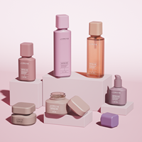 Pot cosmétique haut de gamme unique, emballage de luxe avec logo personnalisé, 30g 50g, pot en verre givré de qualité supérieure pour crème hydratante pour le visage
