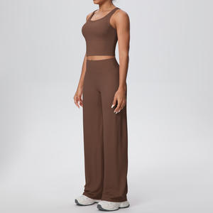 Conjunto Deportivo para Mujer, Tallas Grandes, Ropa Deportiva, Alta Elasticidad, Cintura Alta, Fitness, Gimnasio, Transpirable, Agradable al Tacto - Product Image 6