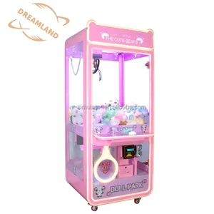 Dreamland kredi kartı ödeme sikke itici pençe bebek oyun makinesi Arcade oyuncak otomat